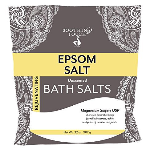 Soothing Touch Epsom Salts Pouch Unscented 32 Ounce