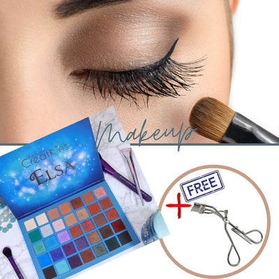 Beauty Creation Elsa Eyeshadow Palette With FREE Eyelash Curler Eyeshadow Makeup Beauty Creations