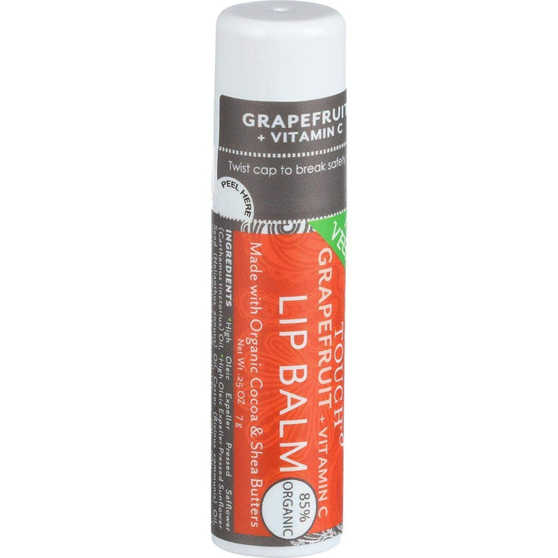 Soothing Touch Grapefruit + Vitamin C Lip Balm .25 oz Stick (Pack of 6)