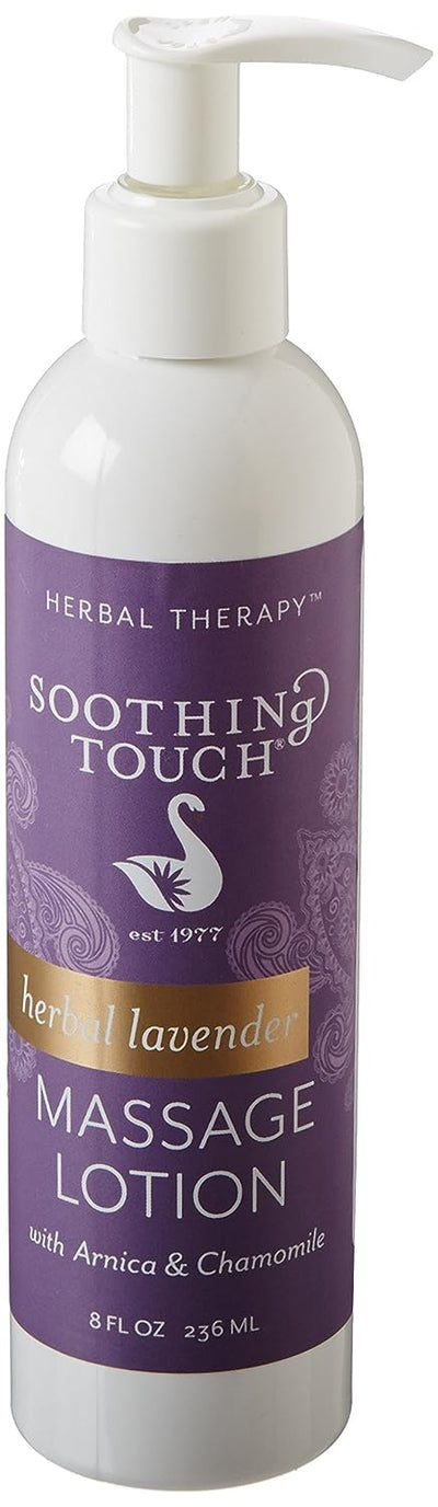 Soothing Touch Massage Lotion 8 oz Variety Pack Of 3 lncluding 1 FREE 8 oz Massage Gel