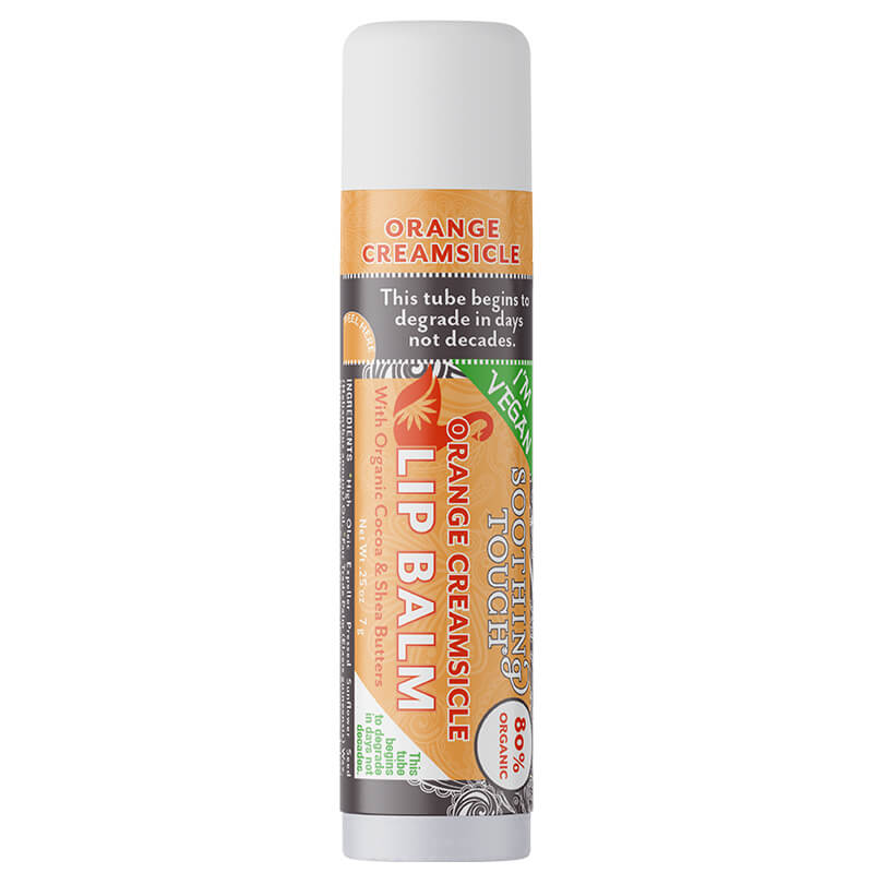 Orange Creamsicle Vegan Lip Balm By Soothing Touch (Case Pack of 12)