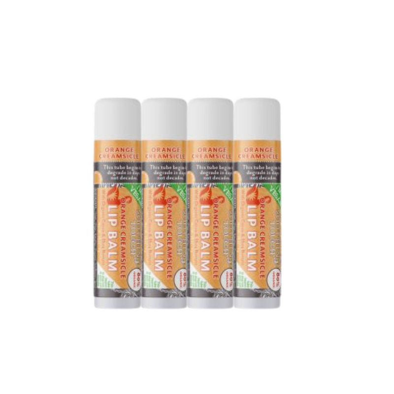 Lip Balm Orange Creamsicle By Soothing Touch - Pack of 4 -.25