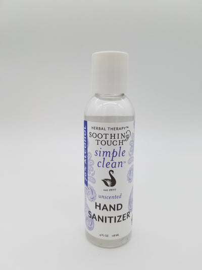 Soothing Touch Hand Sanitizer Gel 4 oz (Unscented) Set Of 3