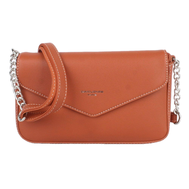 David Jones Ladies Fashion Crossbody Handbag - Orange