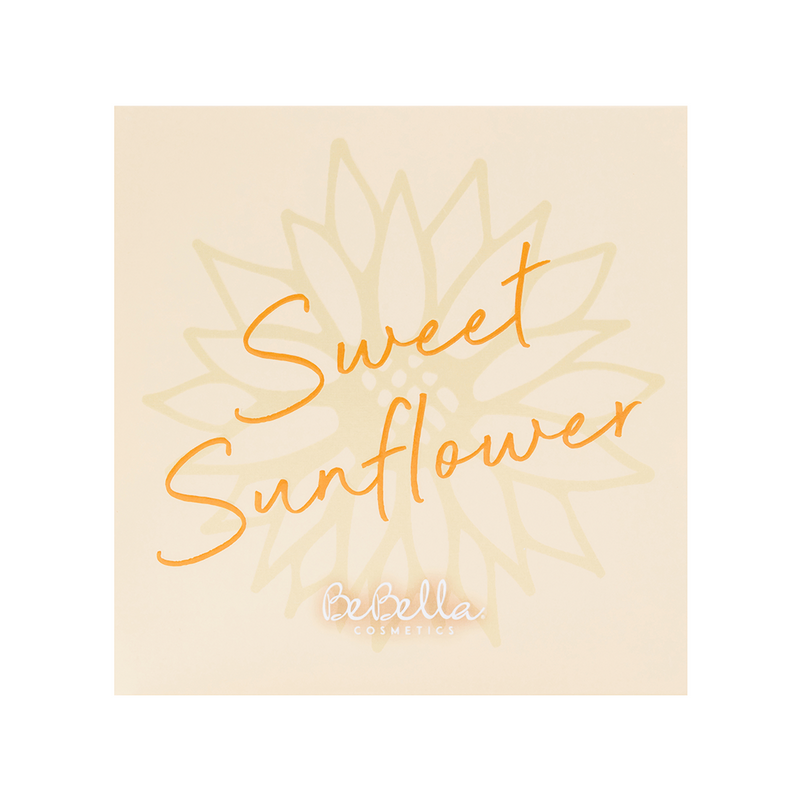 Sweet Sunflower Eyeshadow Palette By Bebella Cosmetics