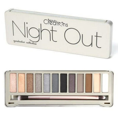 Beauty Creations "Night Out" Eyeshadow Palette 12 Colors