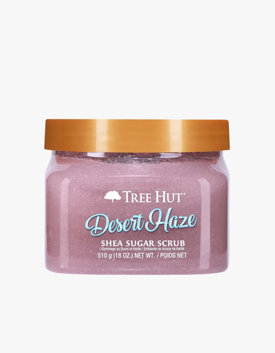 Tree Hut Desert Haze Shea Sugar Scrub, 18 oz, Hydrating and Exfoliating Scrub for Nourishing Essential Body Care
