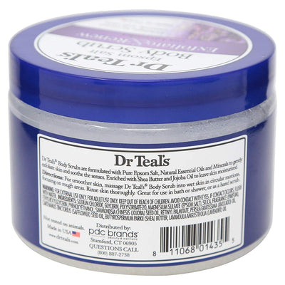 Dr. Teal's Body Scrub with Lavender 16 oz