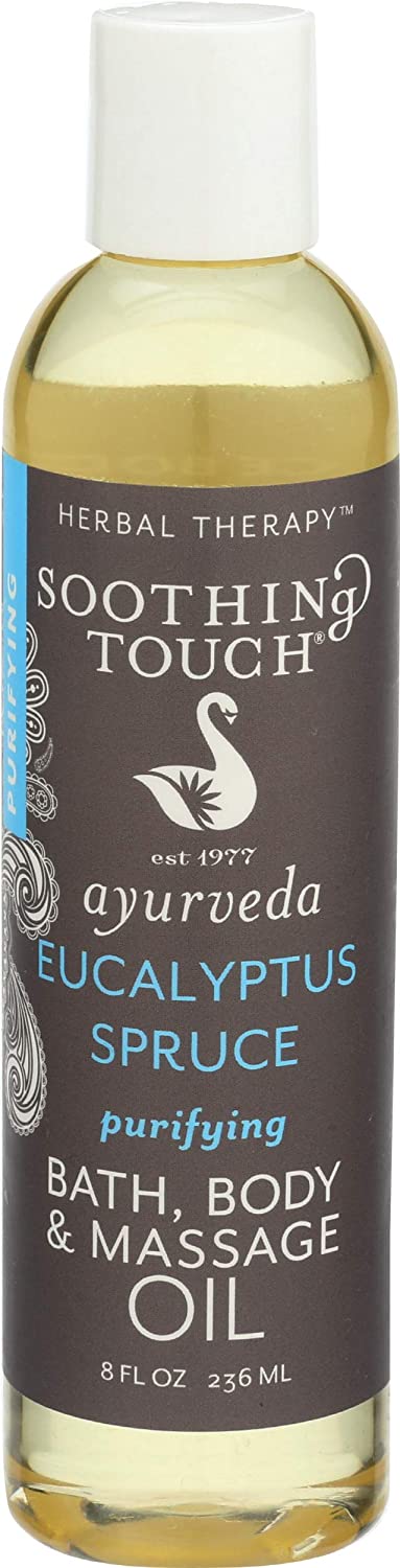 SOOTHING TOUCH Euclyptus Bath & Body Oil, 8 OZ