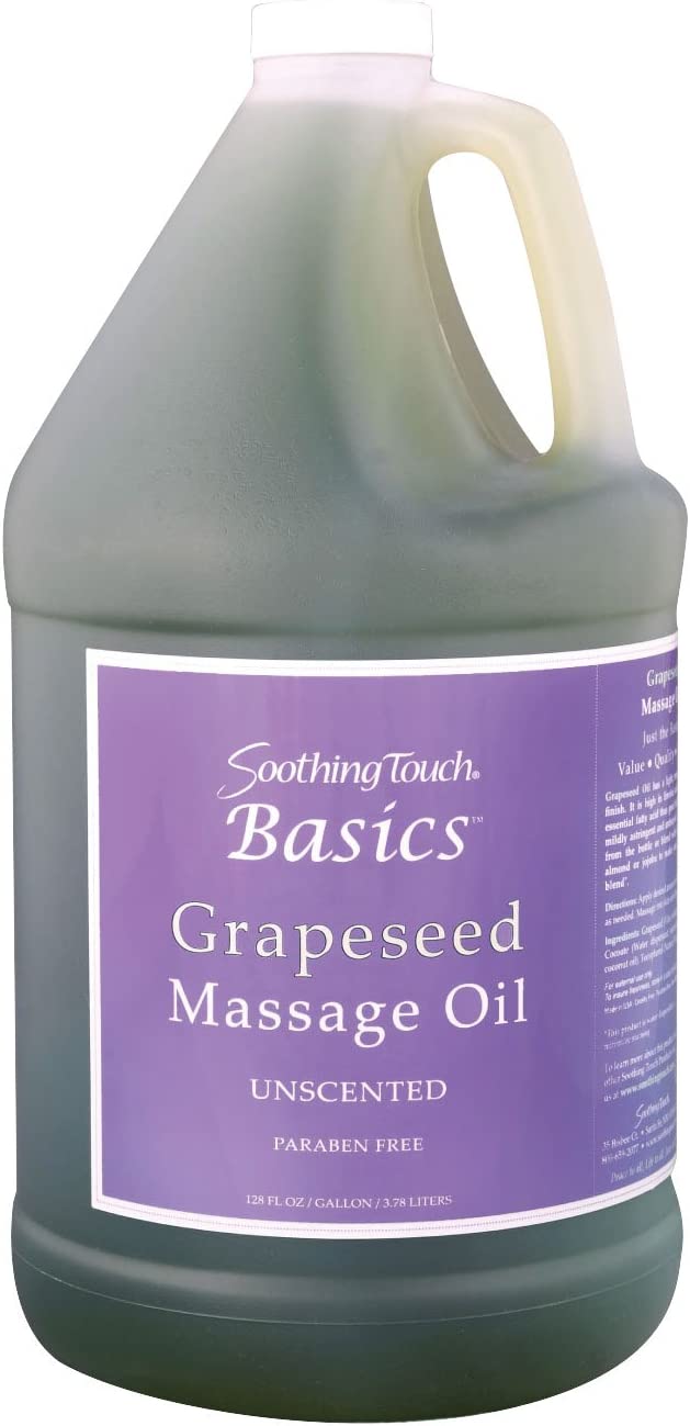 Soothing Touch W67352G Grapeseed Oil, 1 Gallon