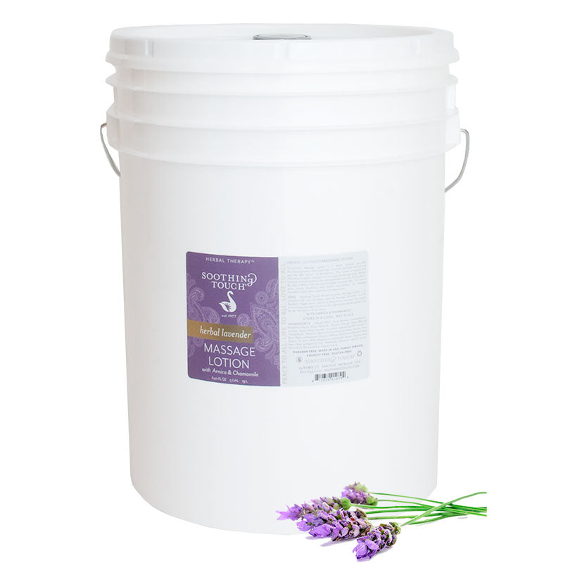 Herbal Lavender Massage Lotion 5 Gallon Pail