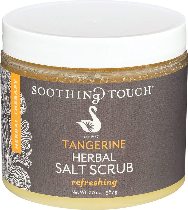 Soothing Touch Bath Salt Scrub Tangerine 20 Ounce