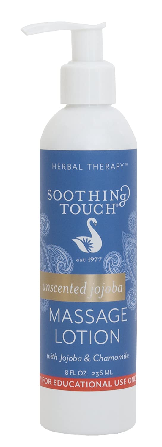 Soothing Touch Jojoba Unscented Massage Lotion 8 oz
