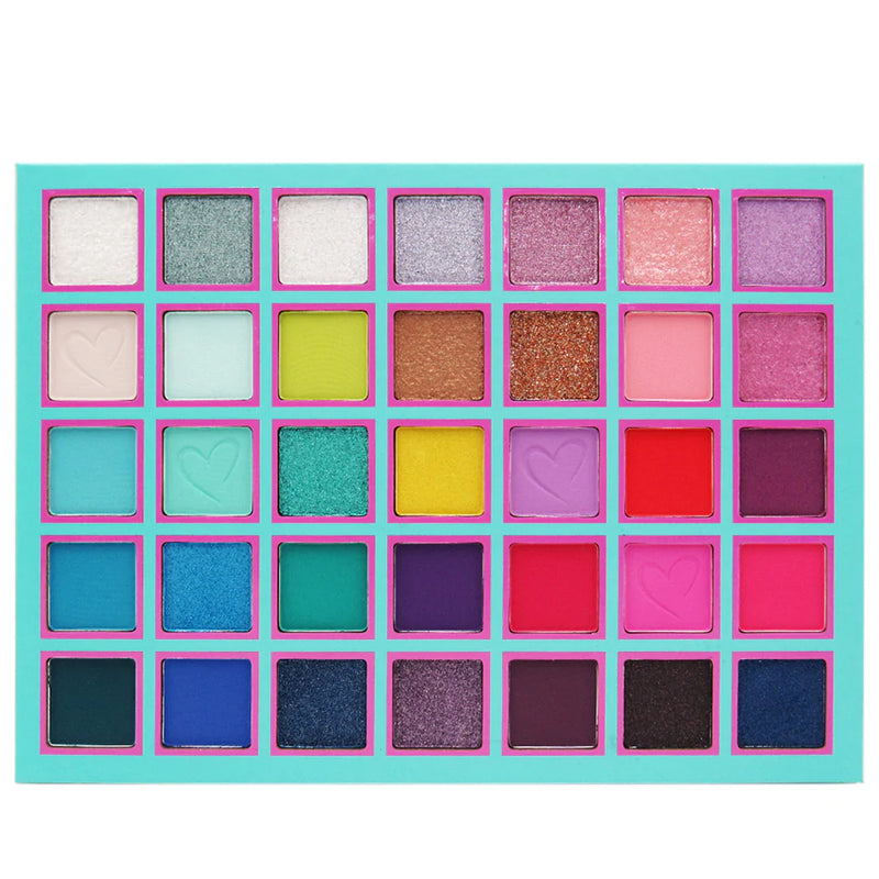 Beauty Creations Eyeshadow 35 Color Pro Palette Ariel "NEW"
