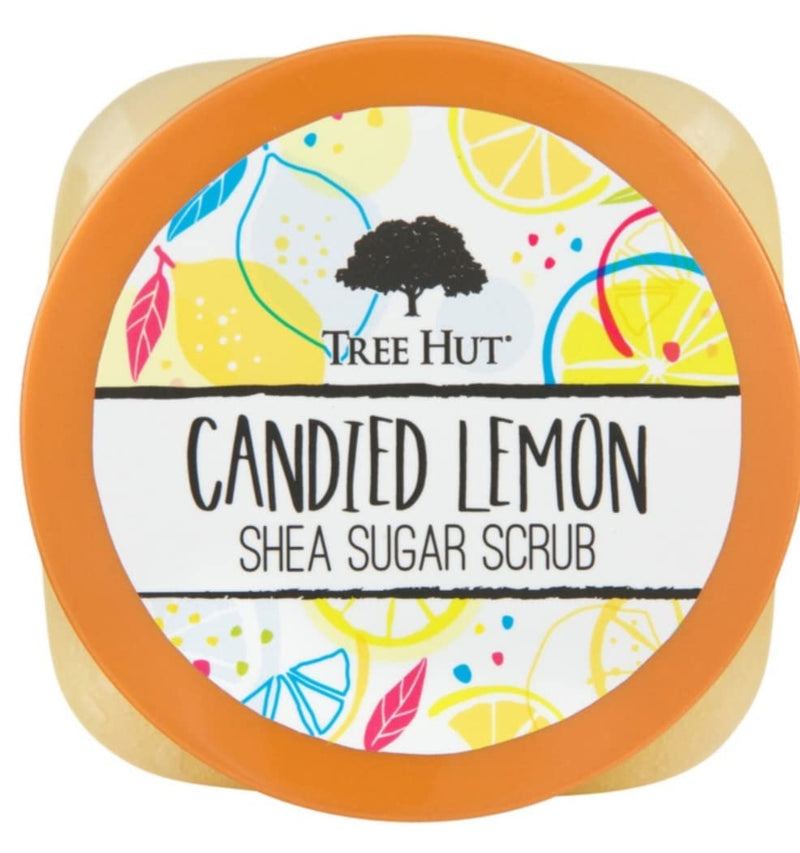 Tree Hut Shea Sugar Body Scrub Candied Lemon 18 oz