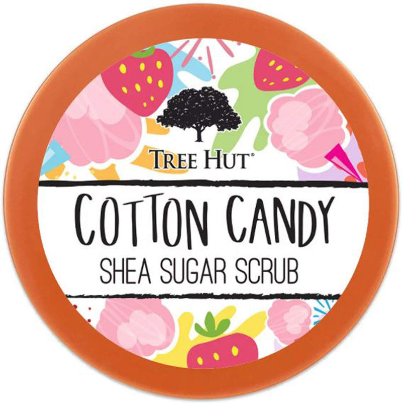 Tree Hut Cotton Candy Shea Sugar Scrub 18 Oz