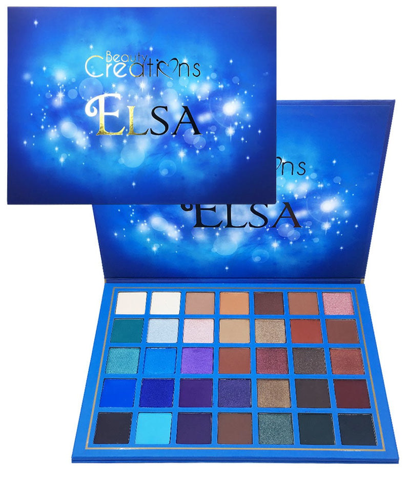 Beauty Creation Elsa Eyeshadow Palette With FREE Eyelash Curler Eyeshadow Makeup Beauty Creations