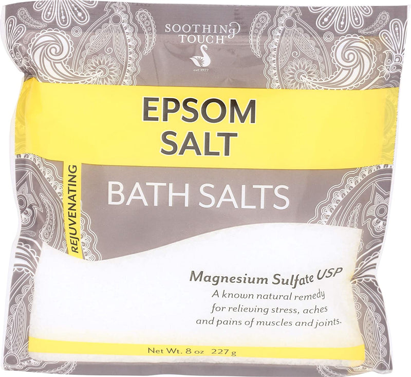 Soothing Touch Bath Salts - Epsom Salt - Case Of 6 - 8 Oz