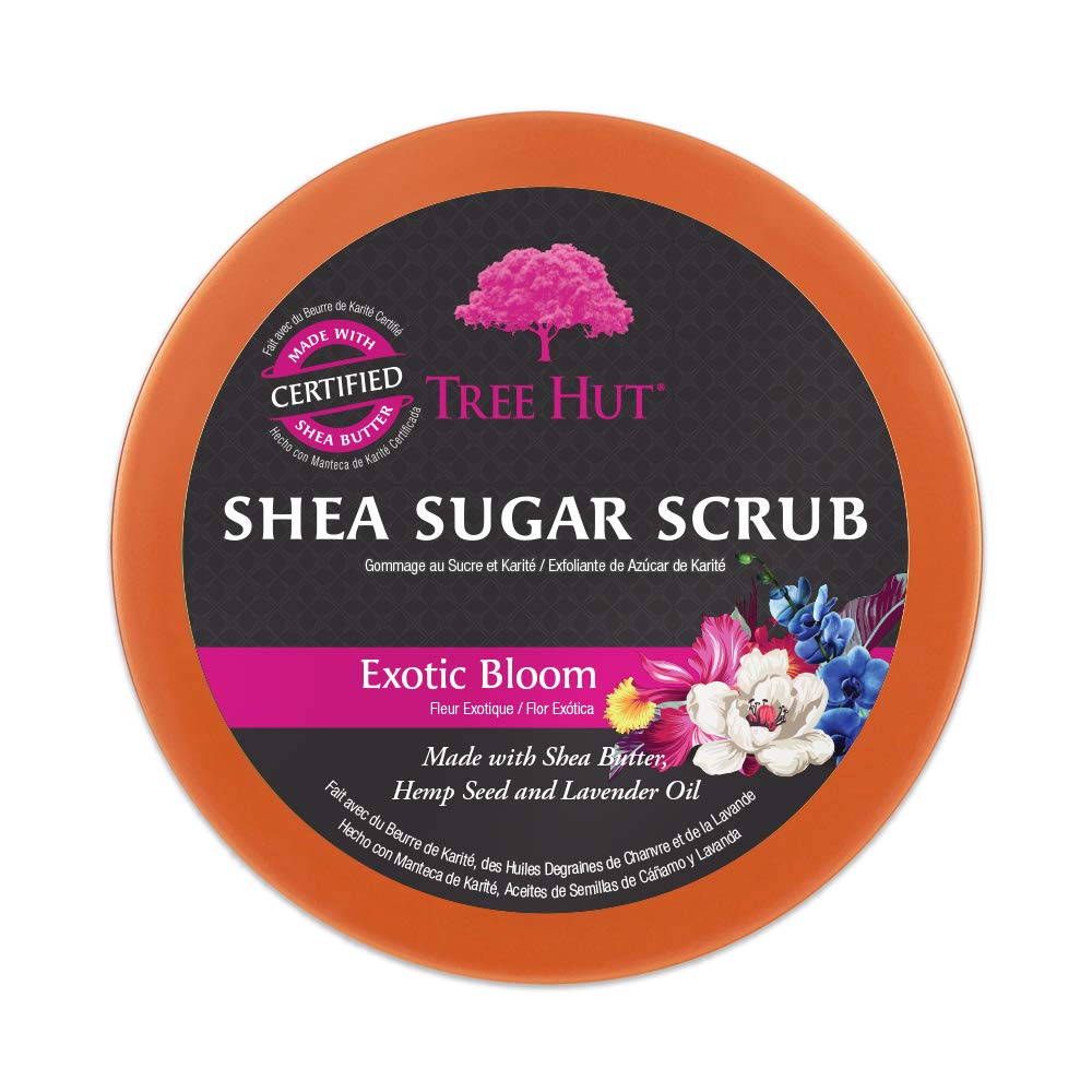 Tree Hut Exotic Bloom Shea Sugar Scrub 18 oz