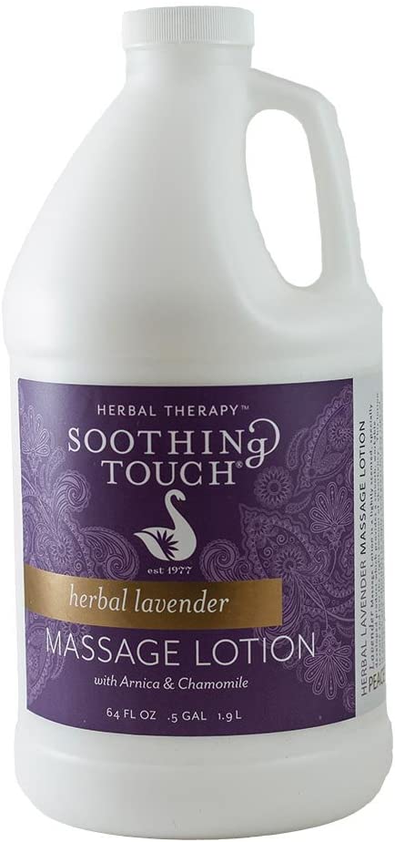 Soothing Touch Herbal Lavender Massage Half Gallon 64 oz