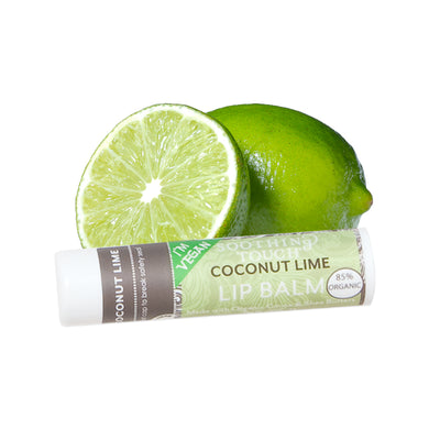 Soothing Touch Coconut Lime Lip Balm .25 oz Stick (Pack of 6)