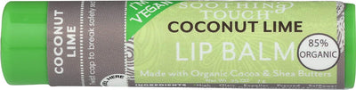 Soothing Touch Coconut Lime Lip Balm .25 oz Stick (Pack of 6)