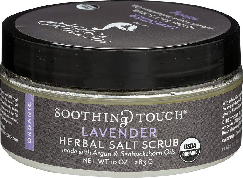 Soothing Touch Lavender Herbal Salt Scrub