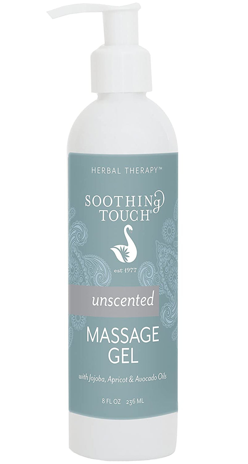 Soothing Touch Massage Gel Unscented 8 Ounce