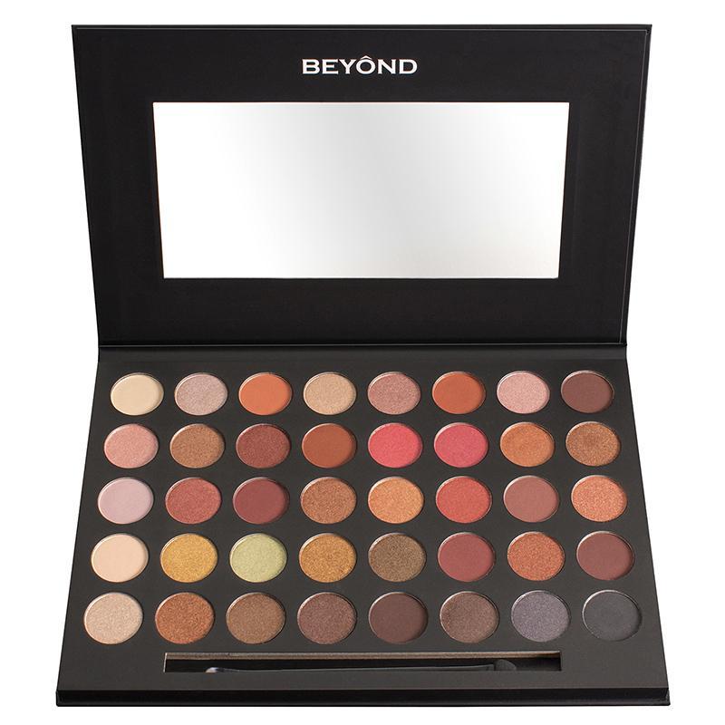 Beyond Cosmetics "Vintage" 40 Colors Shimmer & Matte Highly Pigment Eyeshadow Palette